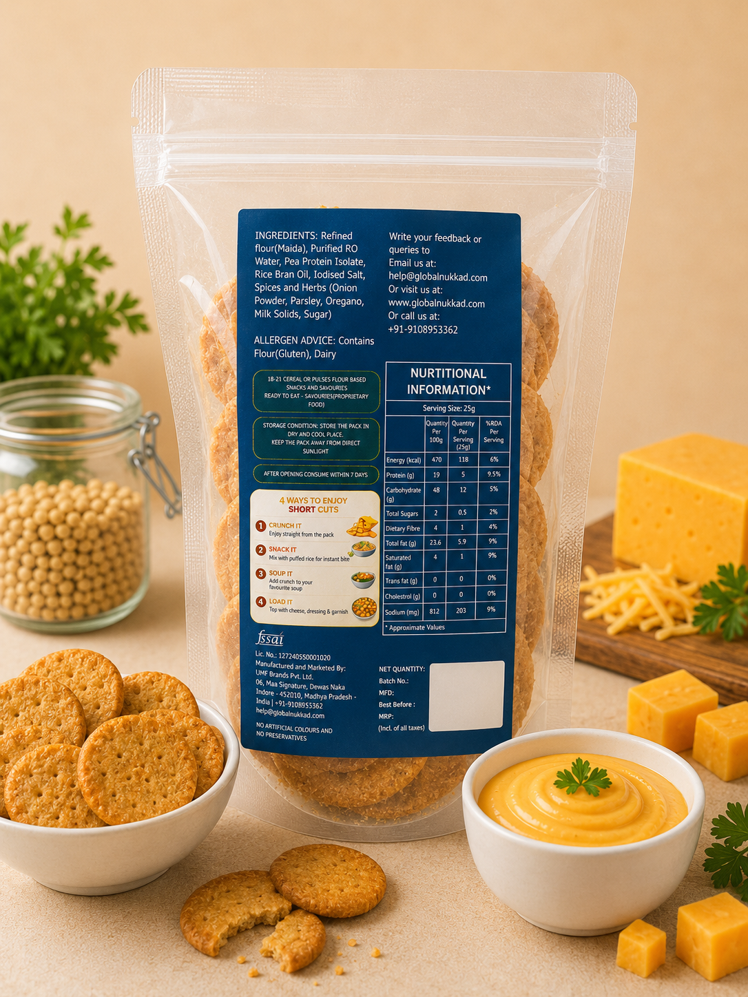 Protein Sikka Cheddar Cheese