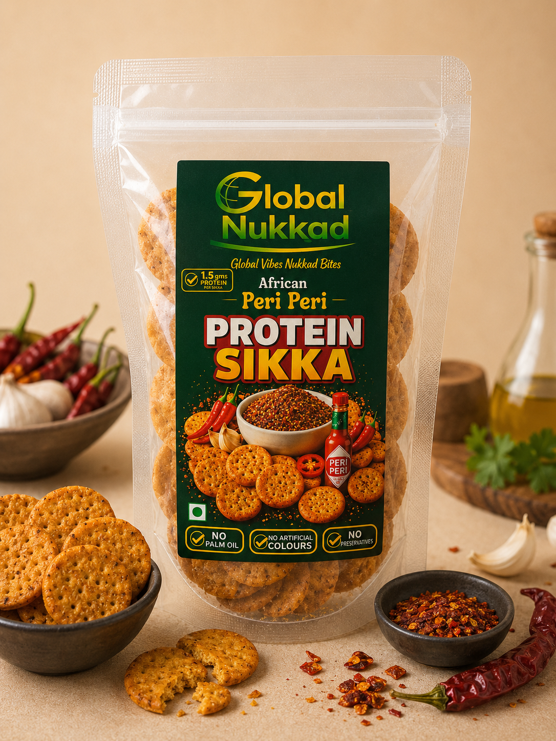 Protein Sikka Peri Peri